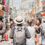 VIajero en mercado chino